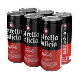 6 Pack Estrella de Galicia Lata (33cl)