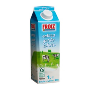 Leche Froiz entera 1l